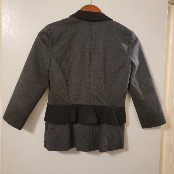 Anthropolgie Cartonnier Cropped Comtrasting Blazer Jacket - Picture 2 of 7